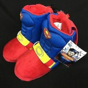 Superman DC Comics Toddler Red/Blue Boot / Slipper